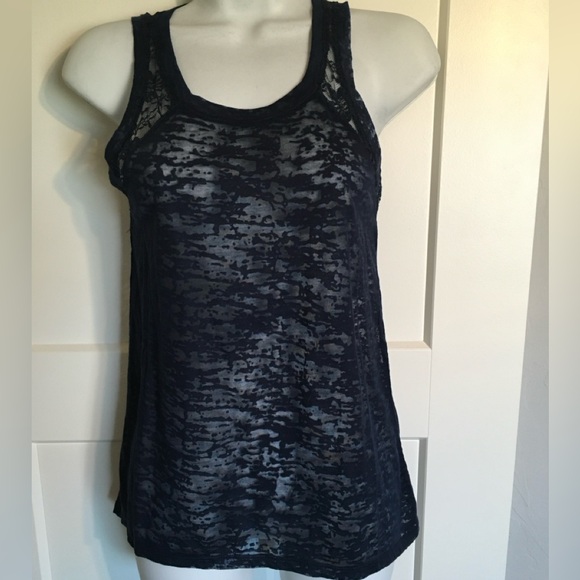 2pk Sheer Lace Trim Tank - Picture 2 of 7